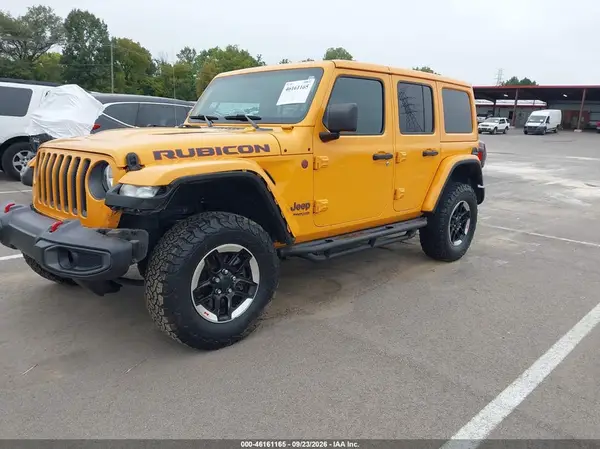 1C4HJXFG9MW618255 — 2021 Jeep Wrangler, фото 2 с аукциона IAAI, Передняя часть