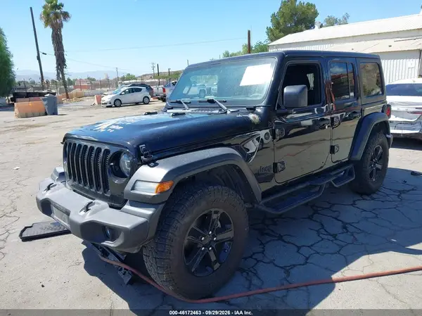 1C4HJXDG4MW666751 — 2021 Jeep Wrangler, фото 2 с аукциона IAAI, Правый бок