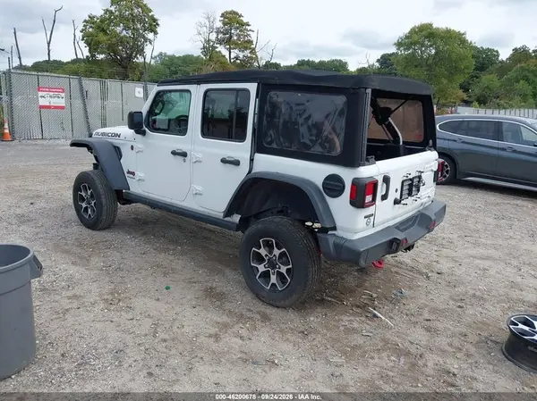 1C4JJXFM9MW725880 — 2021 Jeep Wrangler, фото 3 с аукциона IAAI, Задняя часть
