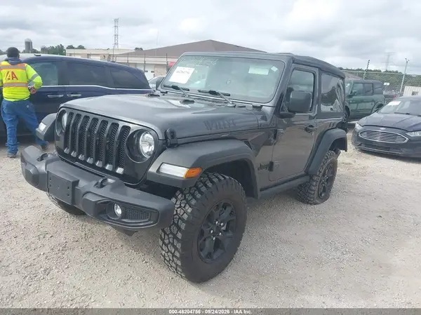 1C4HJXAG0MW803768 — 2021 Jeep Wrangler, фото 2 с аукциона IAAI, Задняя часть