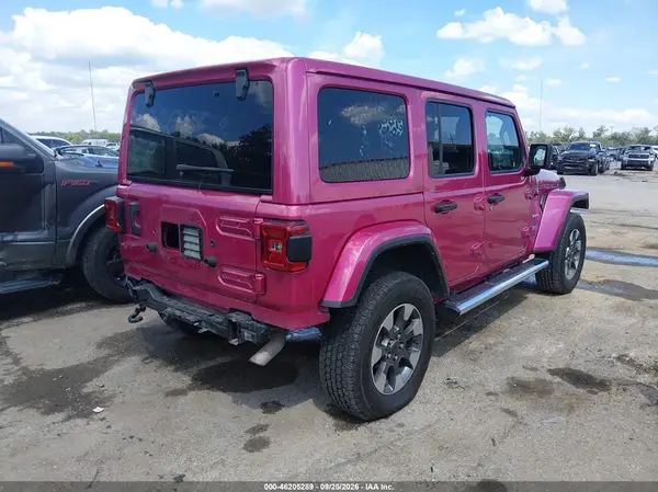 1C4HJXEG6MW858476 — 2021 Jeep Wrangler, фото 4 с аукциона IAAI, Передняя часть