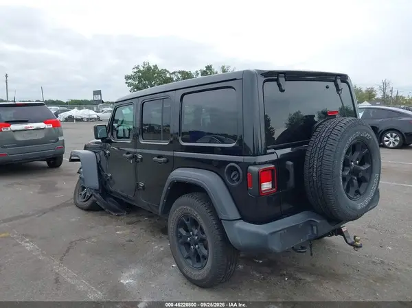1C4HJXDN1MW681304 — 2021 Jeep Wrangler, фото 3 с аукциона IAAI, Передняя часть