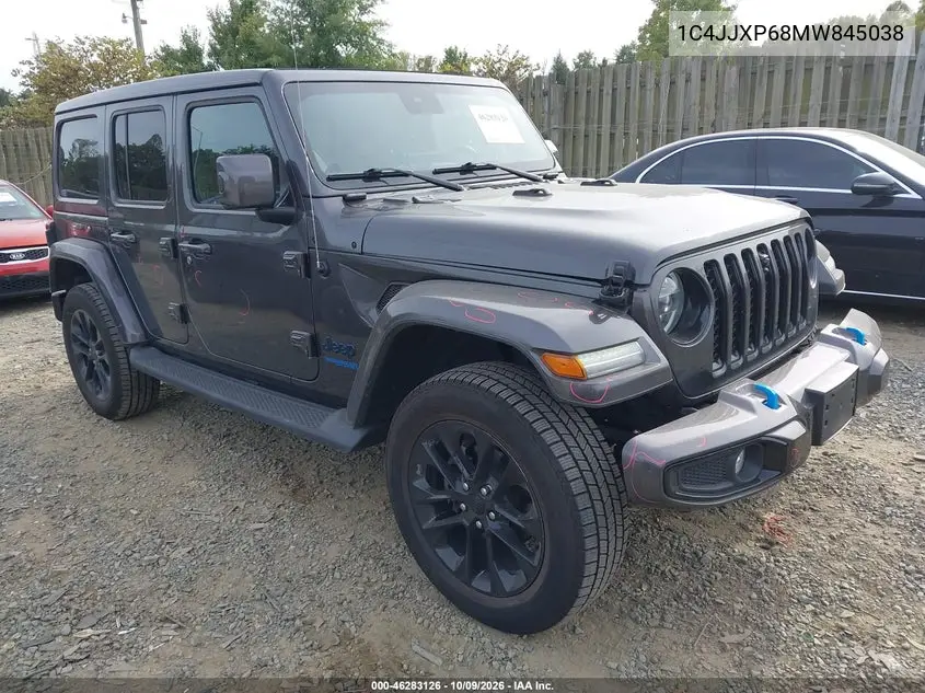 2021 Jeep Wrangler 4Xe Unlimited High Altitude 4X4 VIN 1C4JJXP68MW845038 фото 2