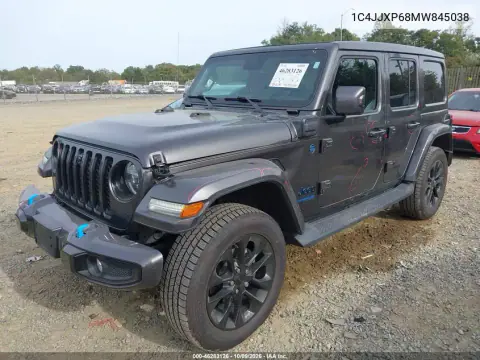 2021 Jeep Wrangler 4Xe Unlimited High Altitude 4X4 VIN 1C4JJXP68MW845038 фото 3
