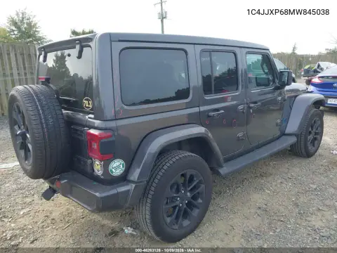 2021 Jeep Wrangler 4Xe Unlimited High Altitude 4X4 VIN 1C4JJXP68MW845038 фото 5