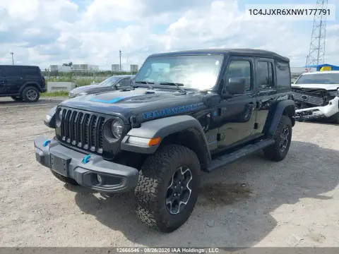 2022 Jeep Wrangler VIN 1C4JJXR6XNW177791 фото 3