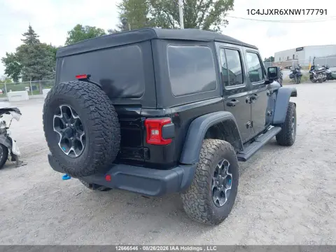 2022 Jeep Wrangler VIN 1C4JJXR6XNW177791 фото 5