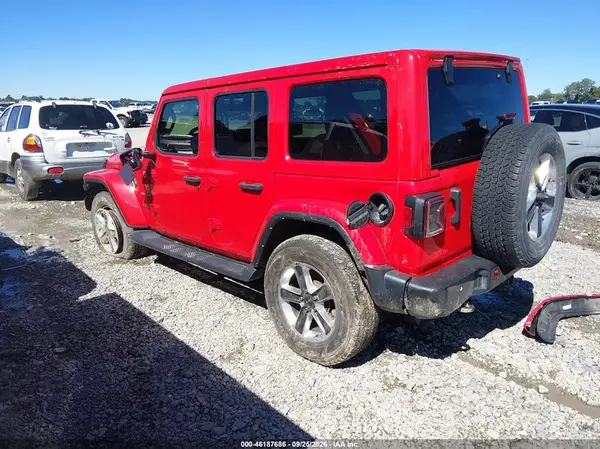 1C4HJXEG3NW255681 — 2022 Jeep Wrangler, фото 3 с аукциона IAAI, Задняя часть справа
