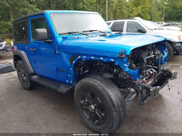 1C4GJXAN3NW149926 — 2022 Jeep Wrangler, Передняя часть (Front End), фото до ремонта