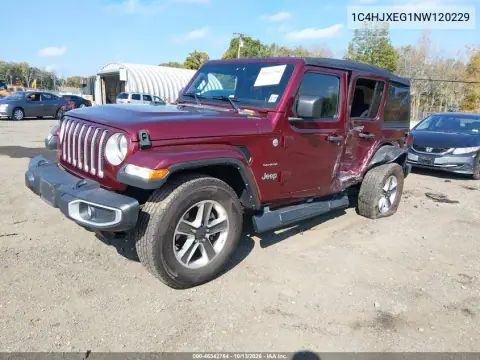 2022 Jeep Wrangler Unlimited Sahara 4X4 VIN 1C4HJXEG1NW120229 фото 3
