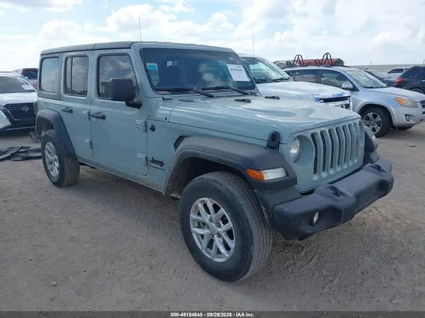 1C4HJXDG8PW638682 — 2023 Jeep Wrangler, Задняя часть (Rear), фото до ремонта