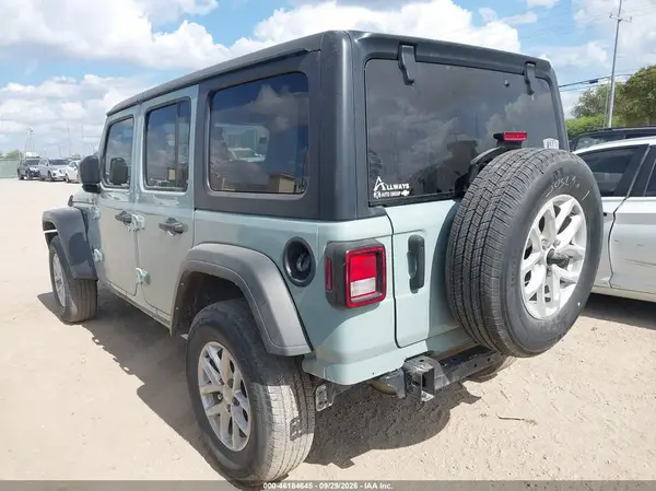 1C4HJXDG8PW638682 — 2023 Jeep Wrangler, фото 3 с аукциона IAAI, Задняя часть
