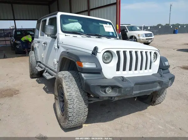 1C4HJXDN2PW679954 — 2023 Jeep Wrangler, Задняя часть слева (Left Rear), фото до ремонта
