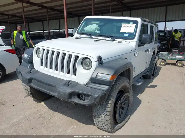 1C4HJXDN2PW679954 — 2023 Jeep Wrangler, фото 2 с аукциона IAAI, Задняя часть слева