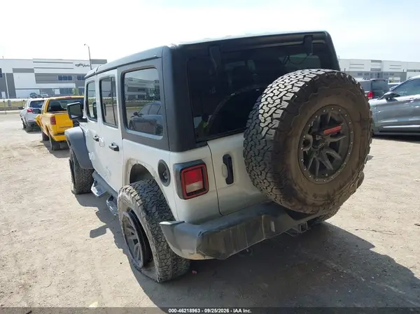 1C4HJXDN2PW679954 — 2023 Jeep Wrangler, фото 3 с аукциона IAAI, Задняя часть слева