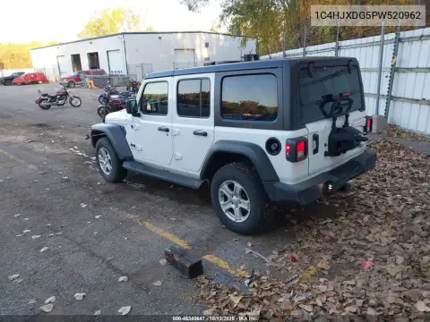 2023 Jeep Wrangler 4-Door Sport S 4X4 VIN 1C4HJXDG5PW520962 фото 4