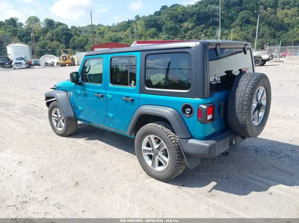 1C4PJXKN3RW237007 — 2024 Jeep Wrangler, фото 3 с аукциона IAAI 13.10.2026, Передняя часть слева