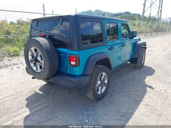 1C4PJXKN3RW237007 — 2024 Jeep Wrangler, фото 4 с аукциона IAAI 13.10.2026, Передняя часть слева