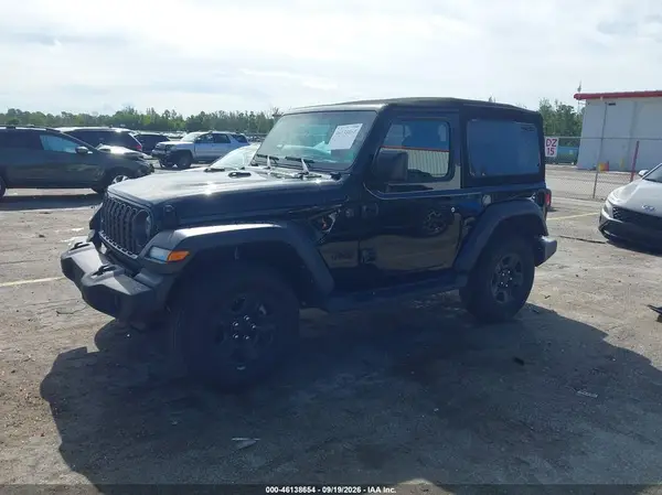 1C4PJXAGXRW332084 — 2024 Jeep Wrangler, фото 2 с аукциона IAAI, Задняя часть