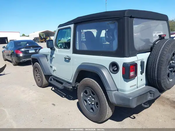 1C4PJXAG2RW342821 — 2024 Jeep Wrangler, фото 3 с аукциона IAAI 10.10.2026, Передняя часть