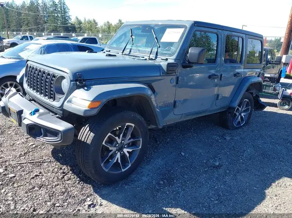 1C4RJXN62RW162426 — 2024 Jeep Wrangler, фото 2 с аукциона IAAI, Задняя часть