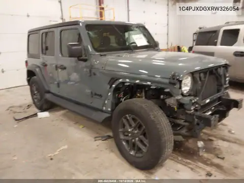 1C4PJXDGXRW326054 — 2024 Jeep Wrangler, Не указано, фото до ремонта