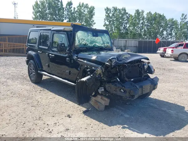 1C4PJXEG4SW596367 — 2025 Jeep Wrangler, ROLL OVER, фото до ремонта