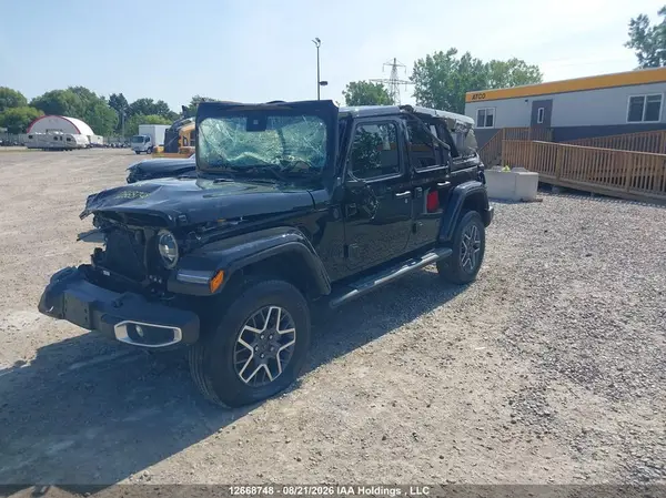 1C4PJXEG4SW596367 — 2025 Jeep Wrangler, фото 2 с аукциона IAAI, ROLL OVER