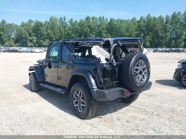 1C4PJXEG4SW596367 — 2025 Jeep Wrangler, фото 3 с аукциона IAAI, ROLL OVER
