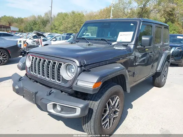1C4PJXEN6SW589290 — 2025 Jeep Wrangler, фото 2 с аукциона IAAI, Механические повреждения