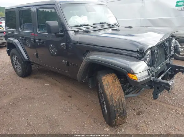1C4PJXEN2SW589285 — 2025 Jeep Wrangler, Передняя часть (Front End), фото до ремонта