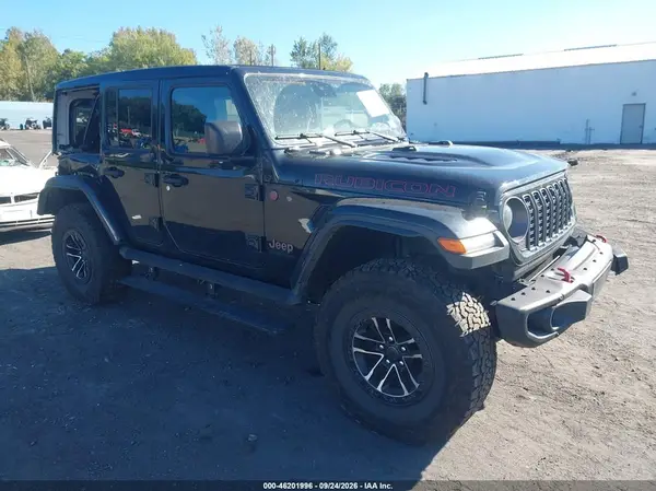 1C4RJXFN4SW562368 — 2025 Jeep Wrangler, Передняя часть (Front & Rear), фото до ремонта
