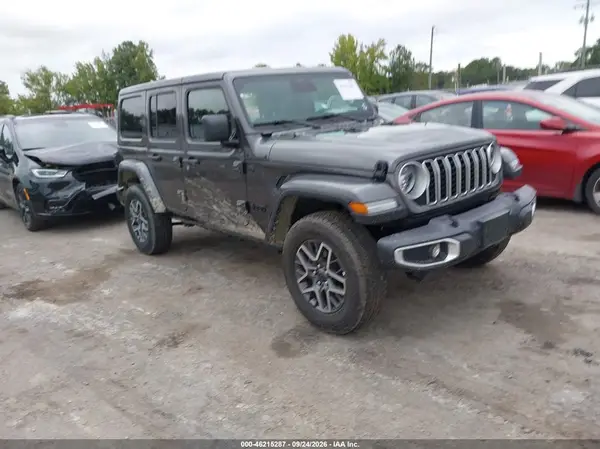 1C4PJXEN5SW592455 — 2025 Jeep Wrangler, Левый бок (Left Side), фото до ремонта
