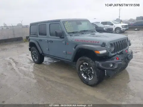 1C4PJXFN5TW191598 — 2026 Jeep Wrangler, Передняя часть, фото до ремонта