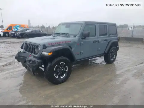 2026 Jeep Wrangler Rubicon VIN 1C4PJXFN5TW191598 фото 2