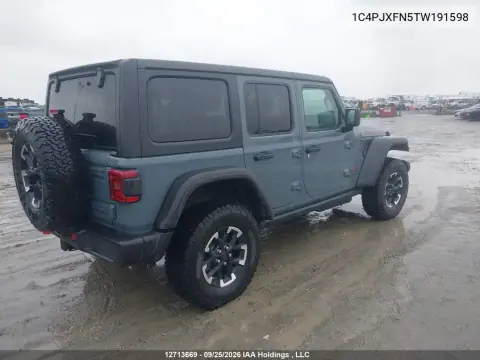2026 Jeep Wrangler Rubicon VIN 1C4PJXFN5TW191598 фото 4