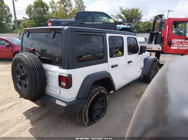 1C4PJXDN8TW182512 — 2026 Jeep Wrangler, фото 4 с аукциона IAAI, Передняя часть слева