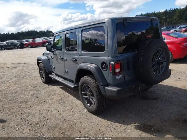 1C4PJXDG8TW189414 — 2026 Jeep Wrangler, фото 3 с аукциона IAAI 24.09.2026, Повреждения со всех сторон