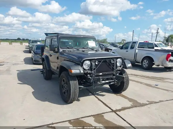 1C4PJXAN3TW160308 — 2026 Jeep Wrangler, Передняя часть (Front & Rear), фото до ремонта