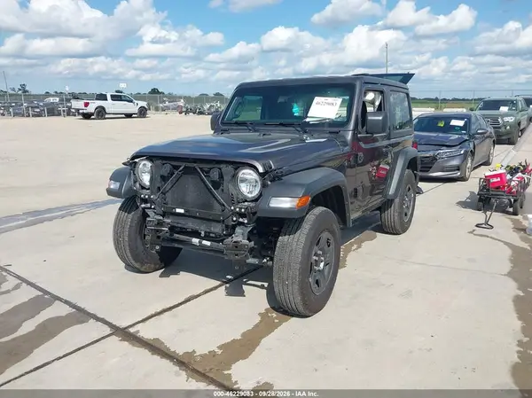 1C4PJXAN3TW160308 — 2026 Jeep Wrangler, фото 2 с аукциона IAAI, Передняя часть