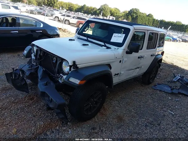 1C4PJXDG5TW172652 — 2026 Jeep Wrangler, фото 2 с аукциона IAAI, Передняя часть