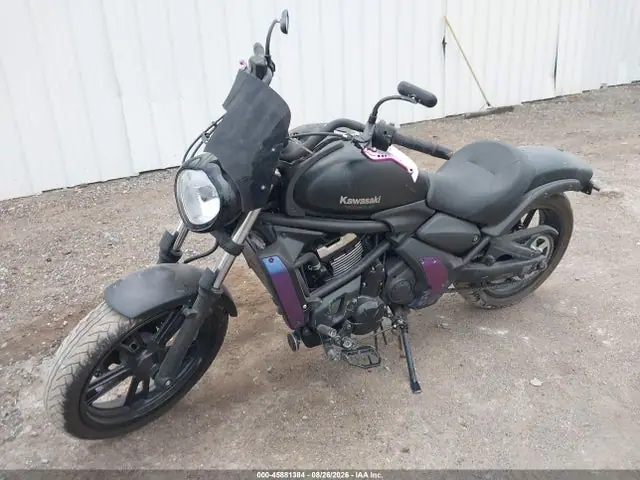 JKAENEC11PDA06589 — 2023 Kawasaki EN650 C, фото 2 с аукциона IAAI 30.09.2026, Правый бок