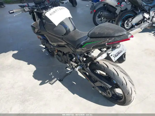 ML5ERGE17SDA65488 — 2025 Kawasaki ER500, фото 3 с аукциона IAAI 30.09.2026, Передняя часть