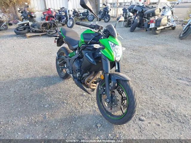 JKAEREF17FDA23931 — 2015 Kawasaki ER650 F, Угон (Theft), фото до ремонта