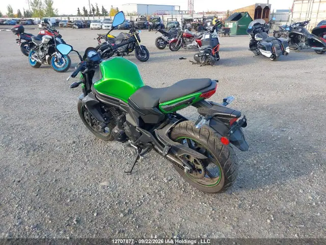 JKAEREF17FDA23931 — 2015 Kawasaki ER650 F, фото 3 с аукциона IAAI 29.09.2026, Угон