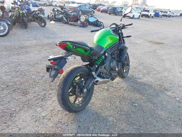JKAEREF17FDA23931 — 2015 Kawasaki ER650 F, фото 4 с аукциона IAAI 29.09.2026, Угон