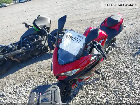 2019 Kawasaki Ex400 VIN JKAEXKG14KDA24418 фото 3