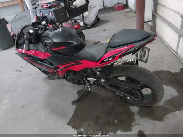 ML5EXGJ18SDA40627 — 2025 Kawasaki EX500 A/B, фото 3 с аукциона IAAI 13.10.2026, Опрокидывание