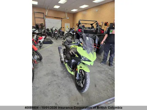 ML5EXGJ19TDA88767 — 2026 Kawasaki EX500 A/B, Левый бок (Left Side), фото до ремонта