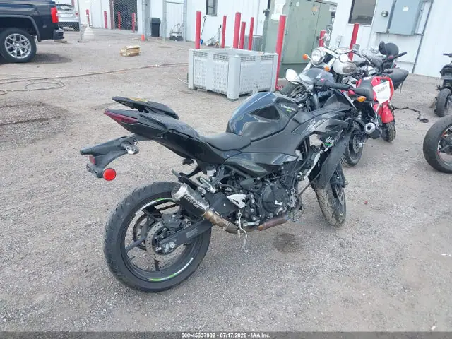 ML5EXGH13RDA26294 — 2024 Kawasaki EX500 H, фото 4 с аукциона IAAI 30.09.2026, Повреждения со всех сторон